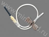 Игла-бабочка с луер-адаптером, оранжевая, 22G, 0,7х190 мм, "IMPROVACUTER"